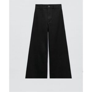 Zara Marine Wide Leg Jeans
